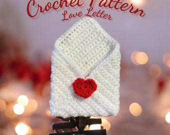 Crochet Love Letter Pattern PDF | Amigurumi gift for Valentine's day, Handmade toy