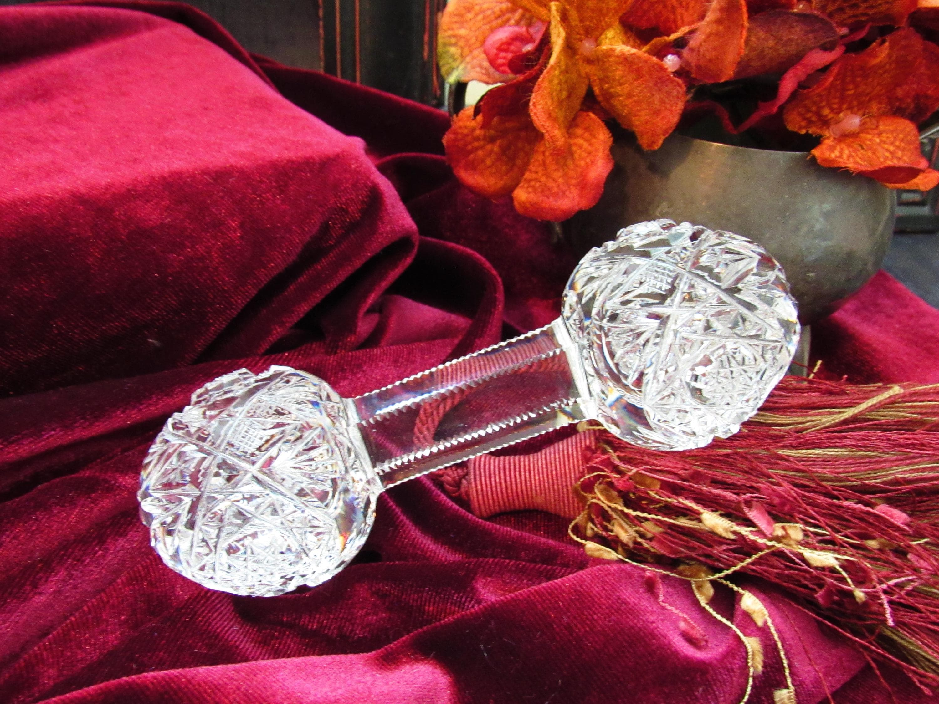 Crystal Cutlery - Etsy
