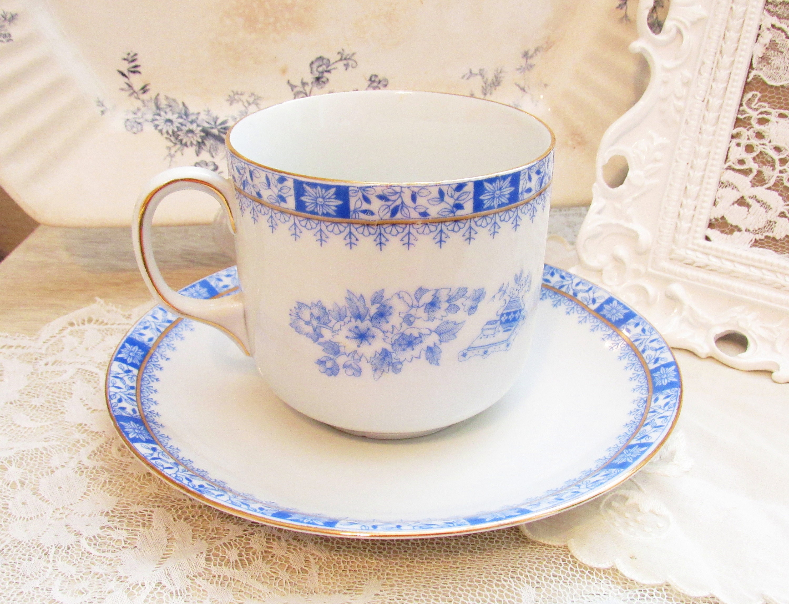 Eröffnungsverkauf Blue Bavarian China Etsy 