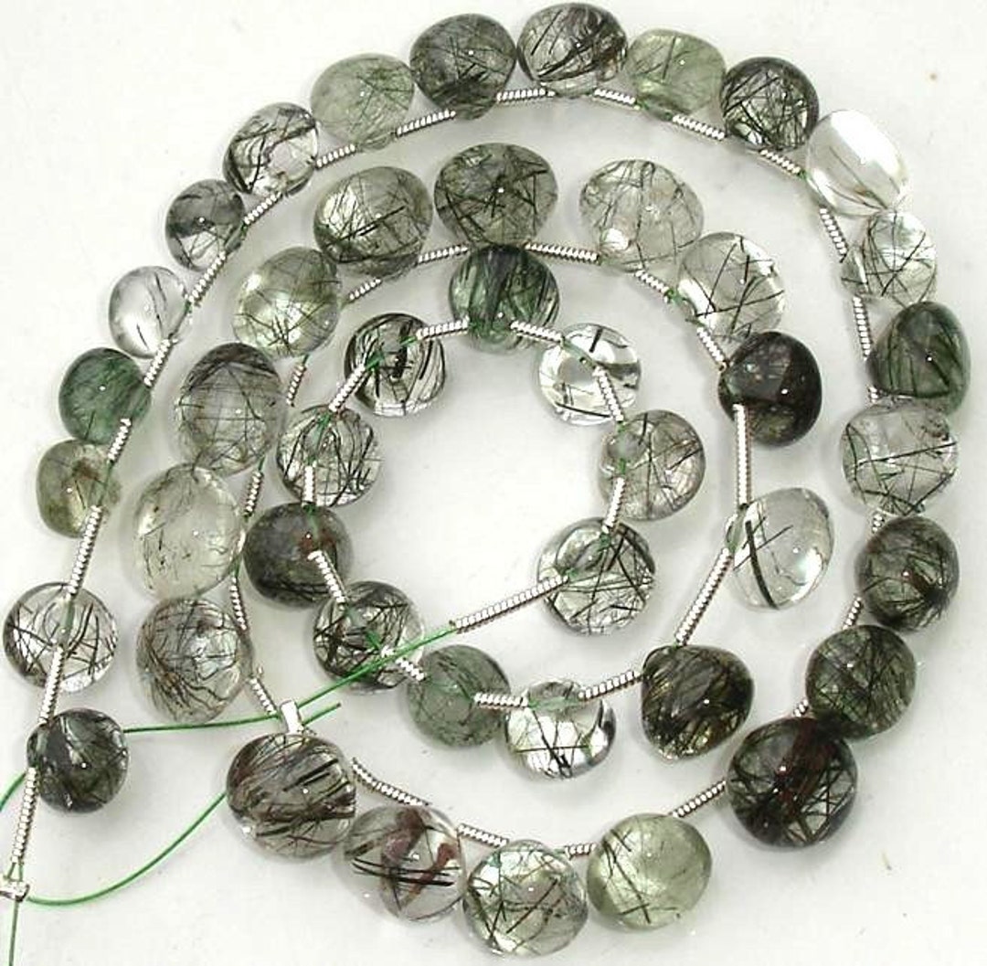 Superb-finest GREEN RUTILATED Smooth Onions Shape - Etsy