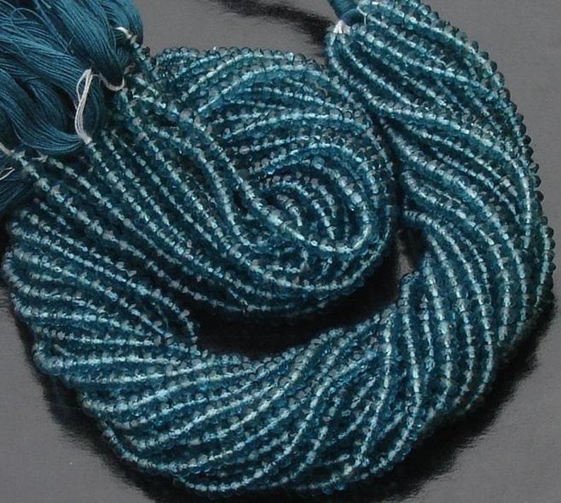 10 Strands,14 Inch,SPECIAL OFFER LONDON Blue Quartz,Reduce from 170,Wholesale Price