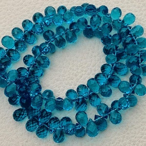 NEW 30 Pcs of Extremely Beautiful TEAL BLUE Quartz Micro - Etsy