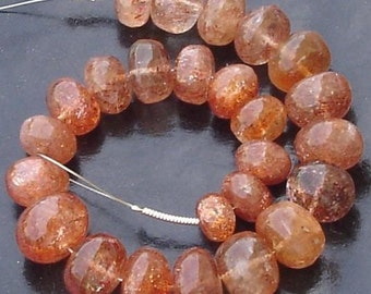 Superb-Finest,7-7mm size,SUNSTONE SMOOTH Rondells,Amazing Quality Rare Item at Low Price