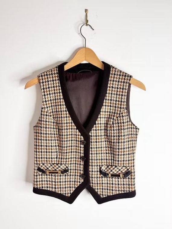 Vintage Mansfield Tweed Waistcoat