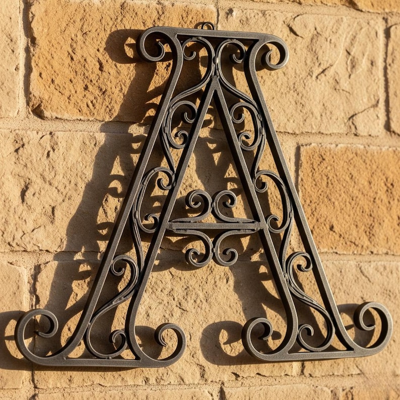 Metal Letter Wall Decor