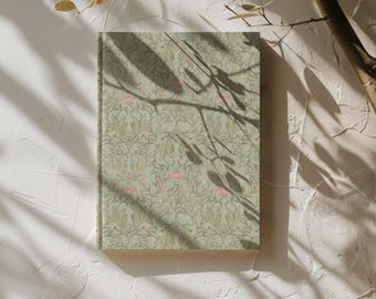 Morris - Heritage Floral Pattern Hardcover Journal | Botanical Vintage