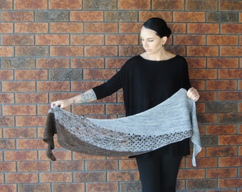 ARC Shawl Knitting Pattern PDF