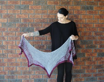 SWELL Shawl Knitting Pattern PDF