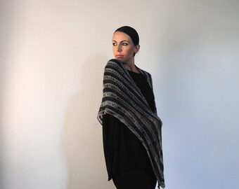 TOILE shawl knitting pattern PDF