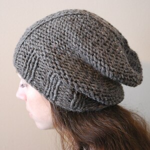 DEUX Slouchy Hat PDF Pattern image 1