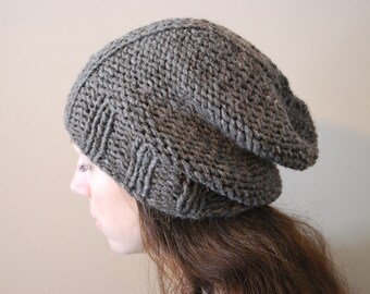 DEUX Slouchy Hat PDF Pattern