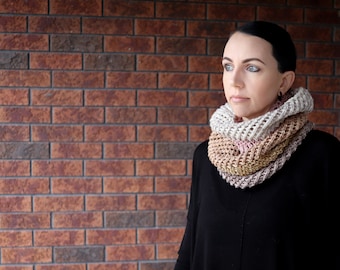 EASE Cowl Knitting Pattern PDF