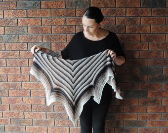 CONCHOLOGY Shawl Knitting Pattern PDF