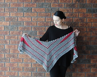 LURE Shawl Knitting Pattern PDF