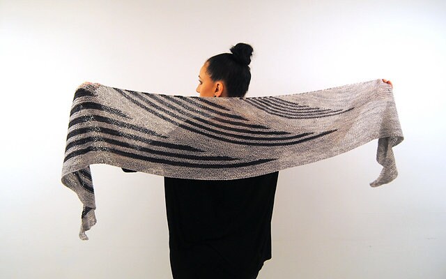 CONTINUA Knitting Pattern PDF Fingering Weight Shawl - Etsy