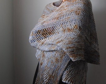 CLINQUANT shawl knitting pattern PDF