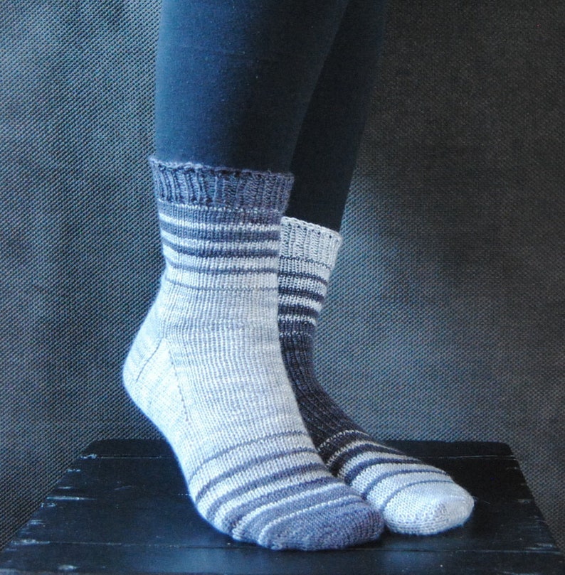 OBVERSE Socks Knitting Pattern image 3