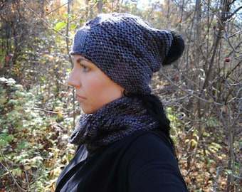 LASTRIVER Hat & Cowl PDF Pattern