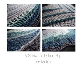 WAVES ~ E-book Collection of Shawl Knitting Patterns PDF