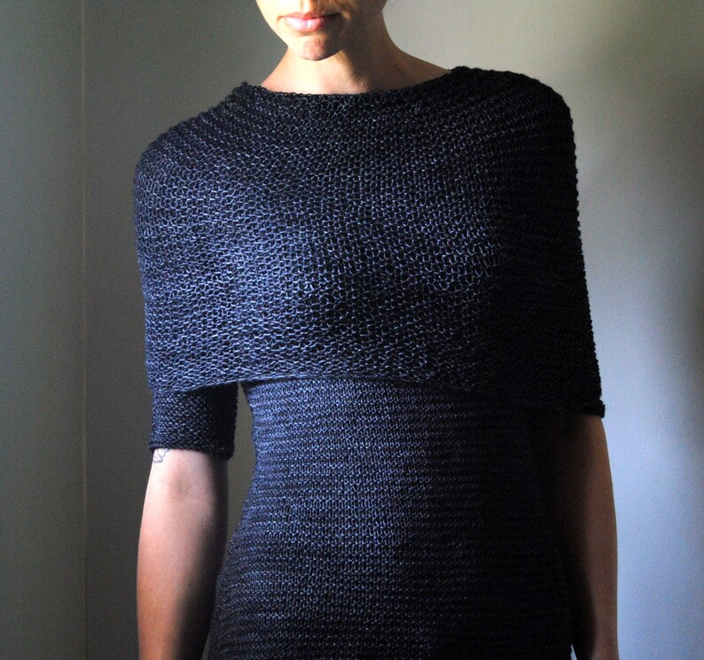 OBSIDIAN Sweater Knitting Pattern PDF image 3