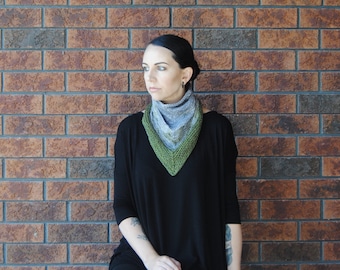 EDGE cowl knitting pattern PDF