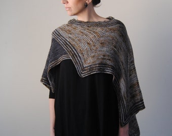 DIAEMUS shawl knitting pattern PDF