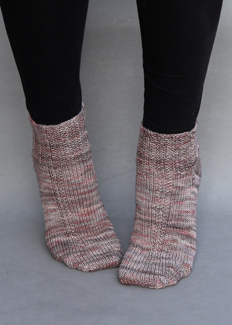 FURROW Socks Knitting Pattern image 1