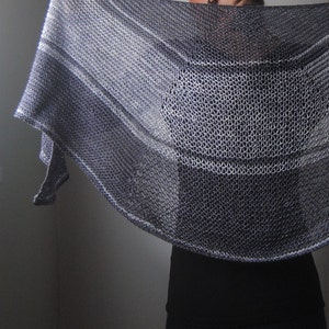 HAMARTIA Shawl Knitting Pattern PDF image 1