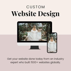 Custom Website Design | Small Business & E-commerce | Modern, Minimalist UI/UX | Unlimited Revisions | Branding Development