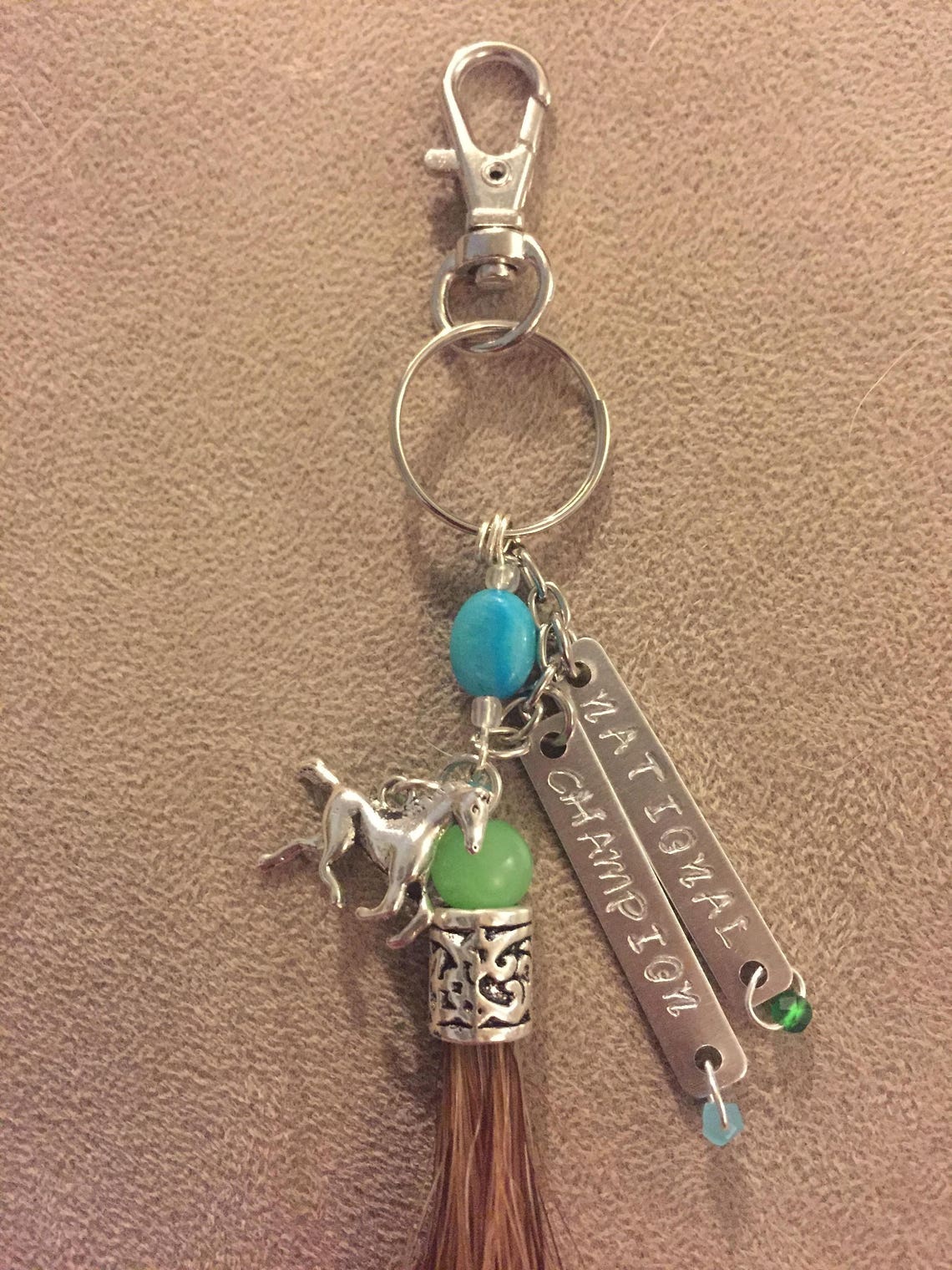 Horse Hair Key Chains Made From Your Horse's Hair Etsy