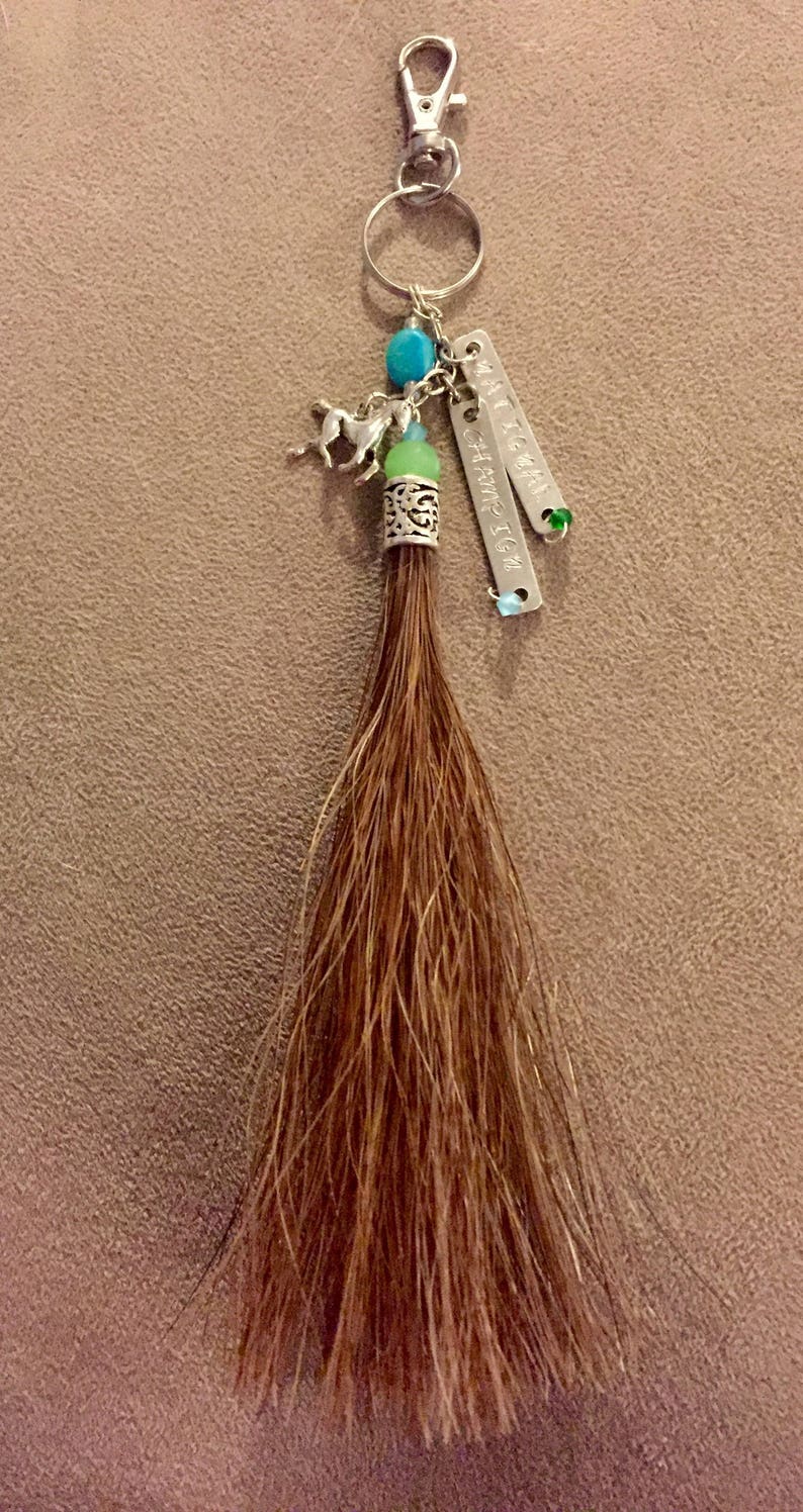 Horse Hair Key Chains Made From Your Horse's Hair Etsy