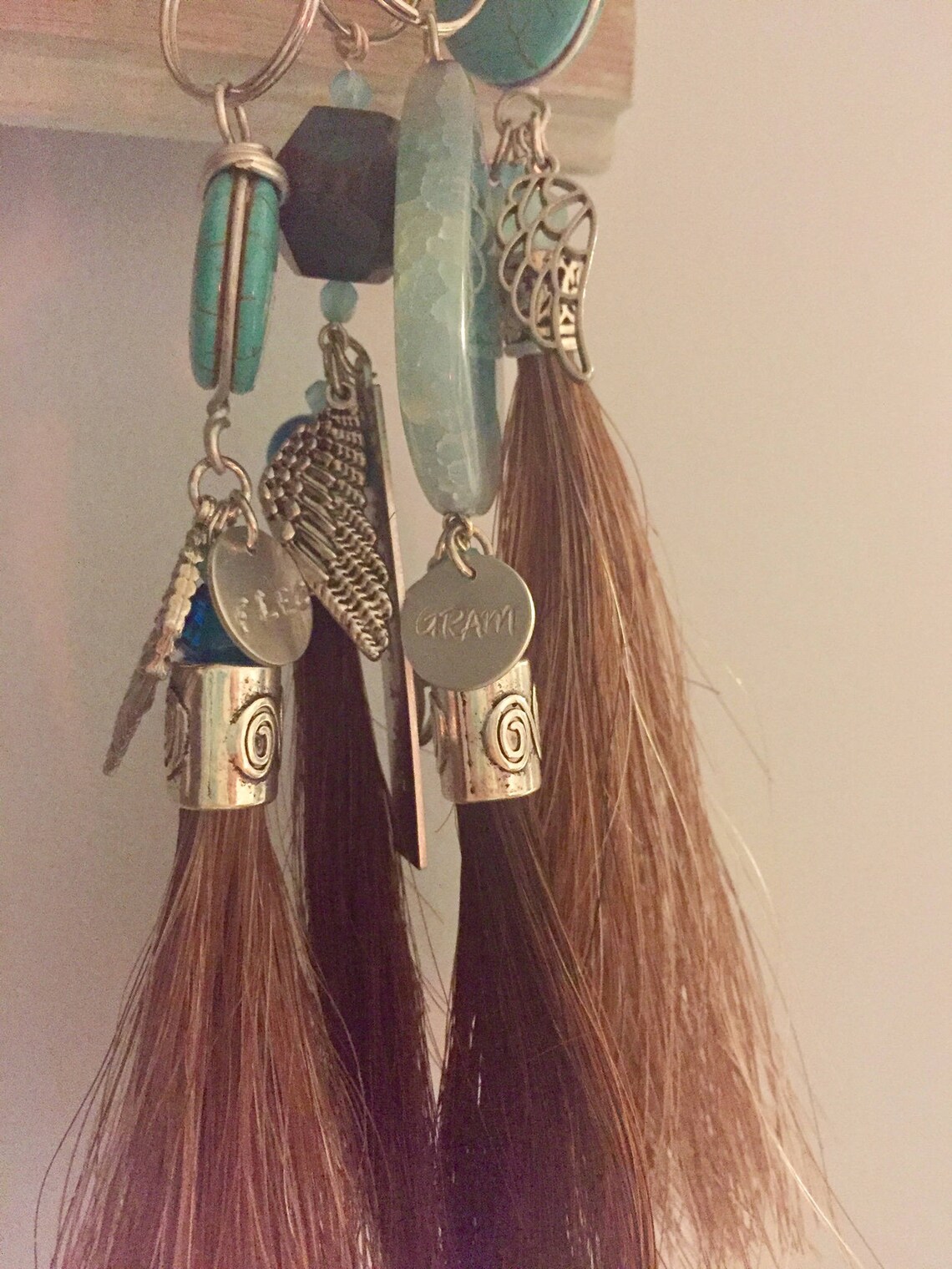 Horse Hair Key Chains Made From Your Horse's Hair Etsy