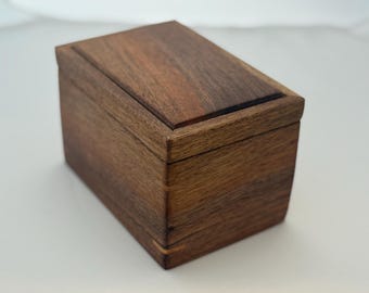 Wooden Box - Walnut and Beech
