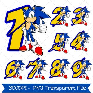 Custom Sonic Birthday Boy Png, Personalized Sonic Birthday, Kids Sonic Hedgehog Birthday 1-9, Shadow Sonic Theme Birthday Digital Download,