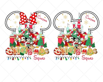 Disney Christmas Png, Mickey’s Very Merry Christmas Party Png, Mickey & Friends Christmas Disneyland Xmas Family Holiday Disneyland est 1955