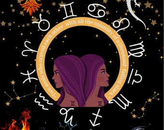 Zodiac Academy inspired kindle insert