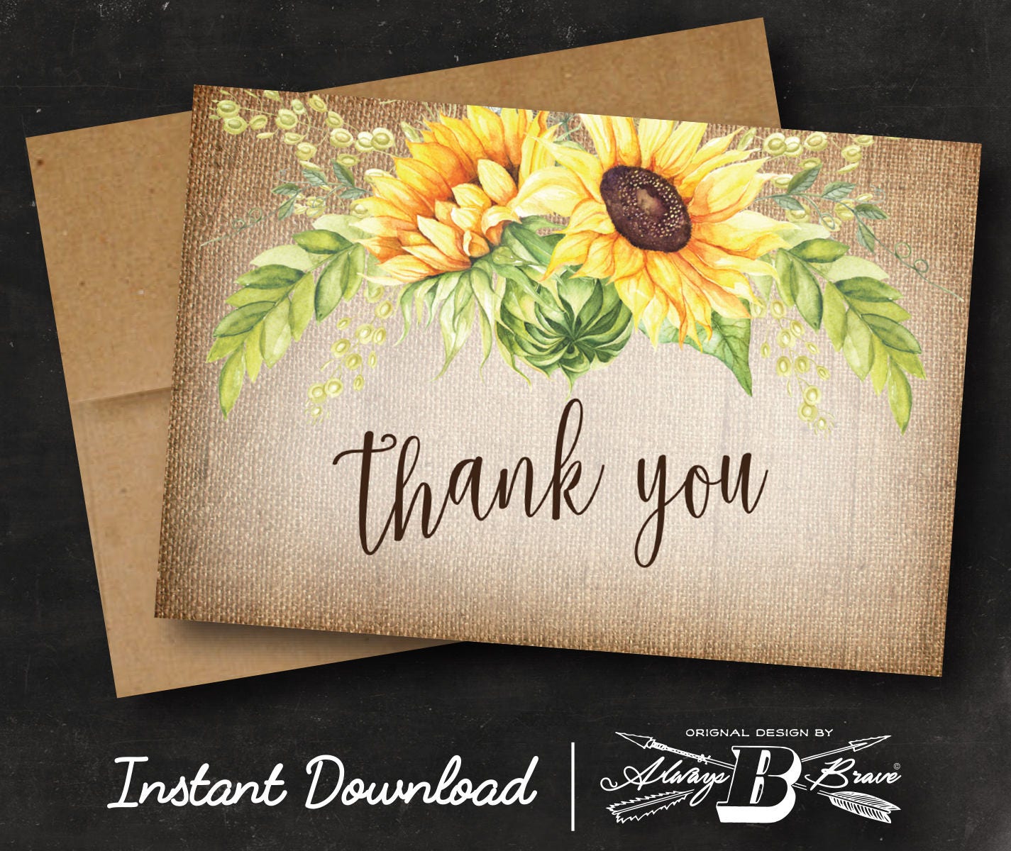 Greeting Cards Paper Thank You Cards Ukraine Support Sunflower Thank