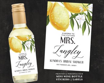 WINE BOTTLE LABELS