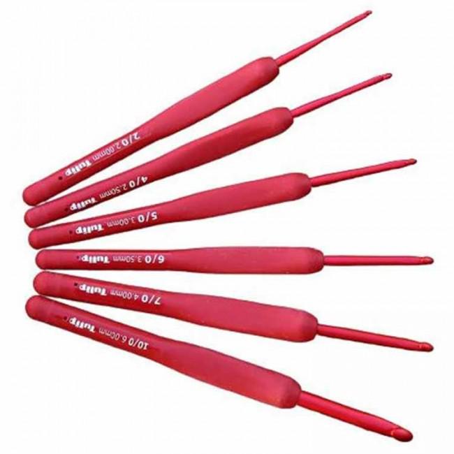 Set de crochets Tulip Etimo Red - Lou Passion