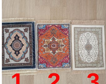 Turkish Rug Design Mouse Pad, Vintage Desk Decor