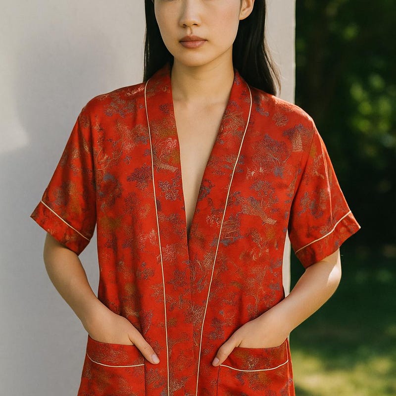 Asian Robe - Etsy