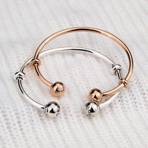 Pandora Moments Open Bangle,Silver Bracelet,Charms for Bracelet, mother&#39;s day gift,Pandora Bracelet,Girls&#39; gifts