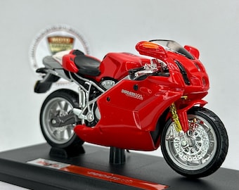 Ducati 999, Scale 1/12 Model Motorcycle, Diecast Motorcycle, 1/12