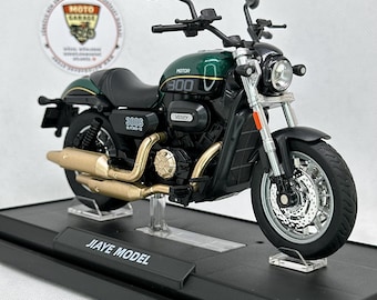 QJ Motor Shan 300 S 1:12 Diecast Motorcycle – Light & Sound Metal Model Bike