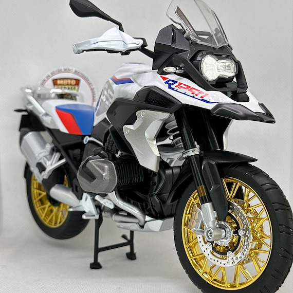 BMW R1250 GS Light-up 1:9 Scale 25 Cm Diecast Motorcycle Model