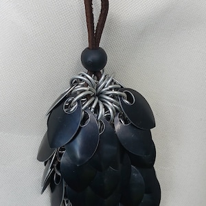 Dragon scale Chainmail Metal Dice Bag