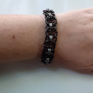 Helms Weave Metal Statement Bracelet