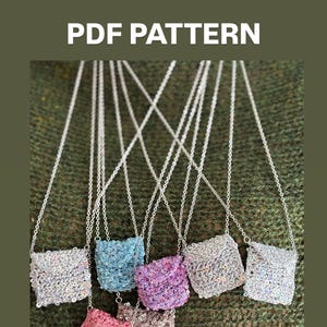 Sequin purse/necklace PDF pattern
