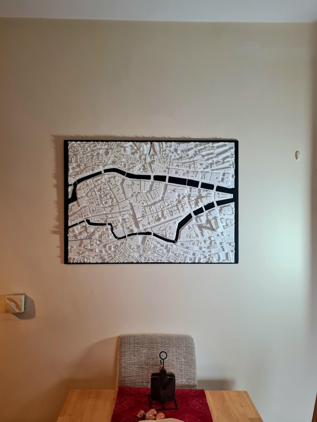 Curated visual reference: Fresh Look at Cork City 3D Minimalist Wall Art Cork City 3D Map