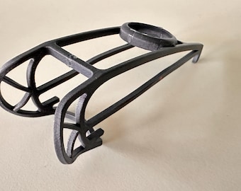 DJI NEO compatible camera protector with AirTag mount made of carbon fiber. Very lightweight (12g) - not an original accessory - 3D printed